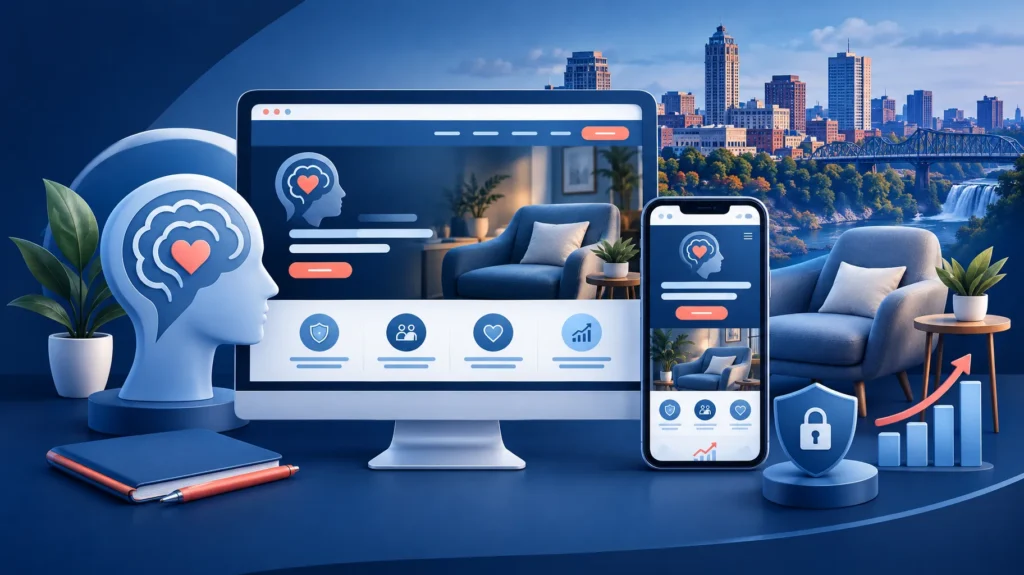 Therapist and Psychology Web Design in Hamilton: Building Trust, Privacy and Enquiries